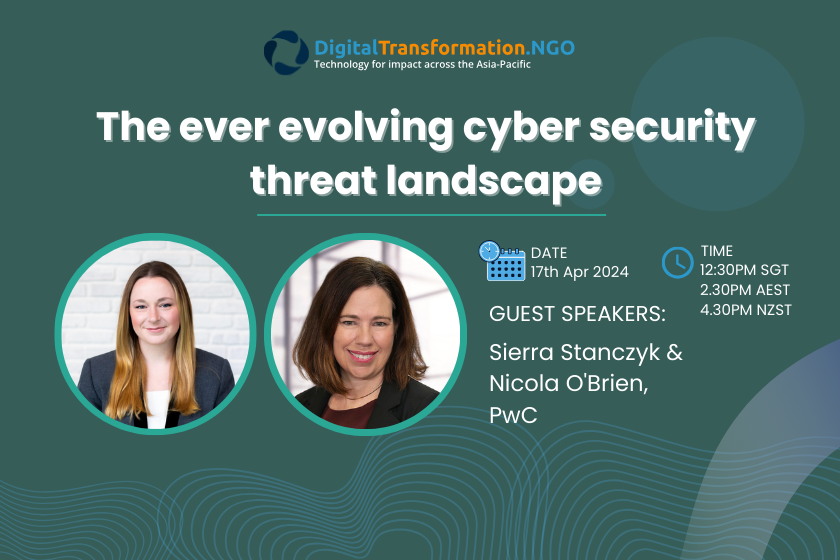 The evolving cyber security threat landscape